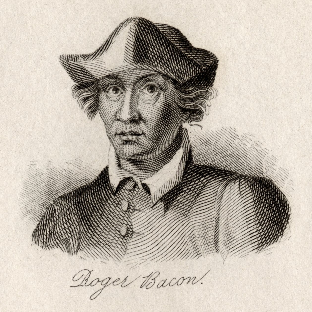 Roger Bacon by J.W. Cook