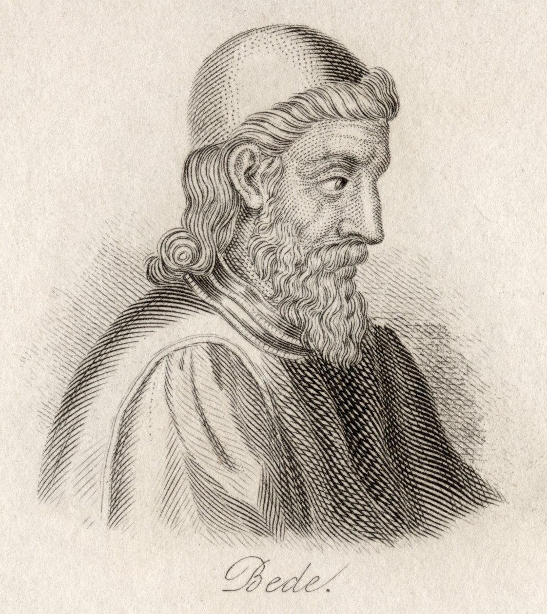 The Venerable Bede by J.W. Cook