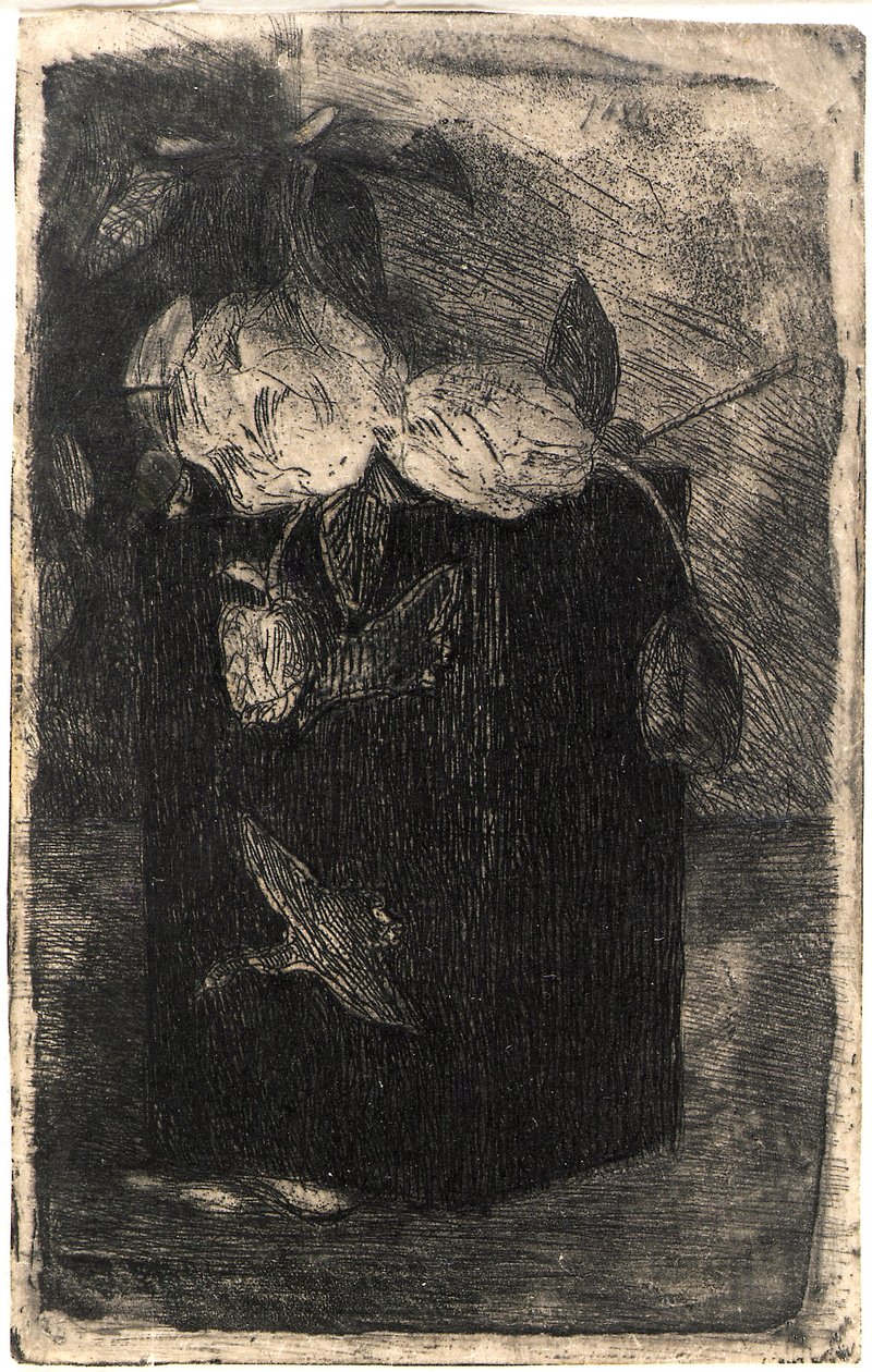 Flowers in a Japanese Jar by J. Alden Weir