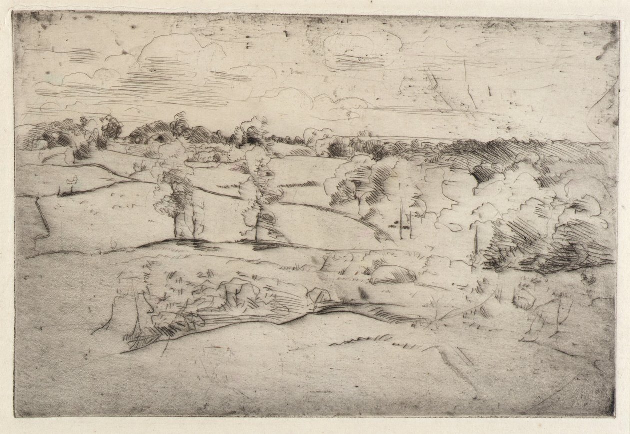 Landscape by J. Alden Weir