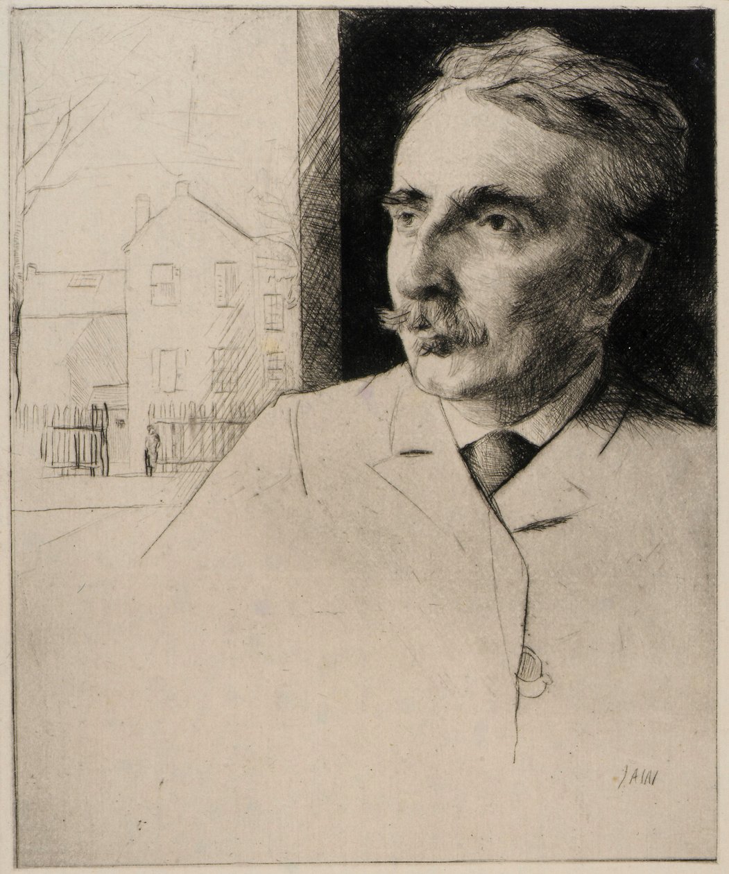 Portrait of John F. Weir by J. Alden Weir