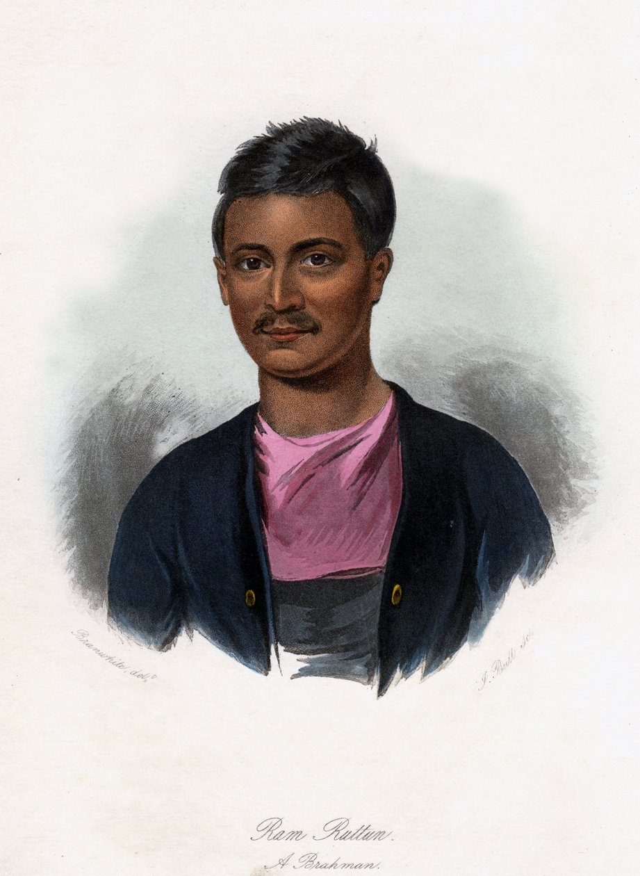 Ram Ruttun. A Brahman by J. Bull