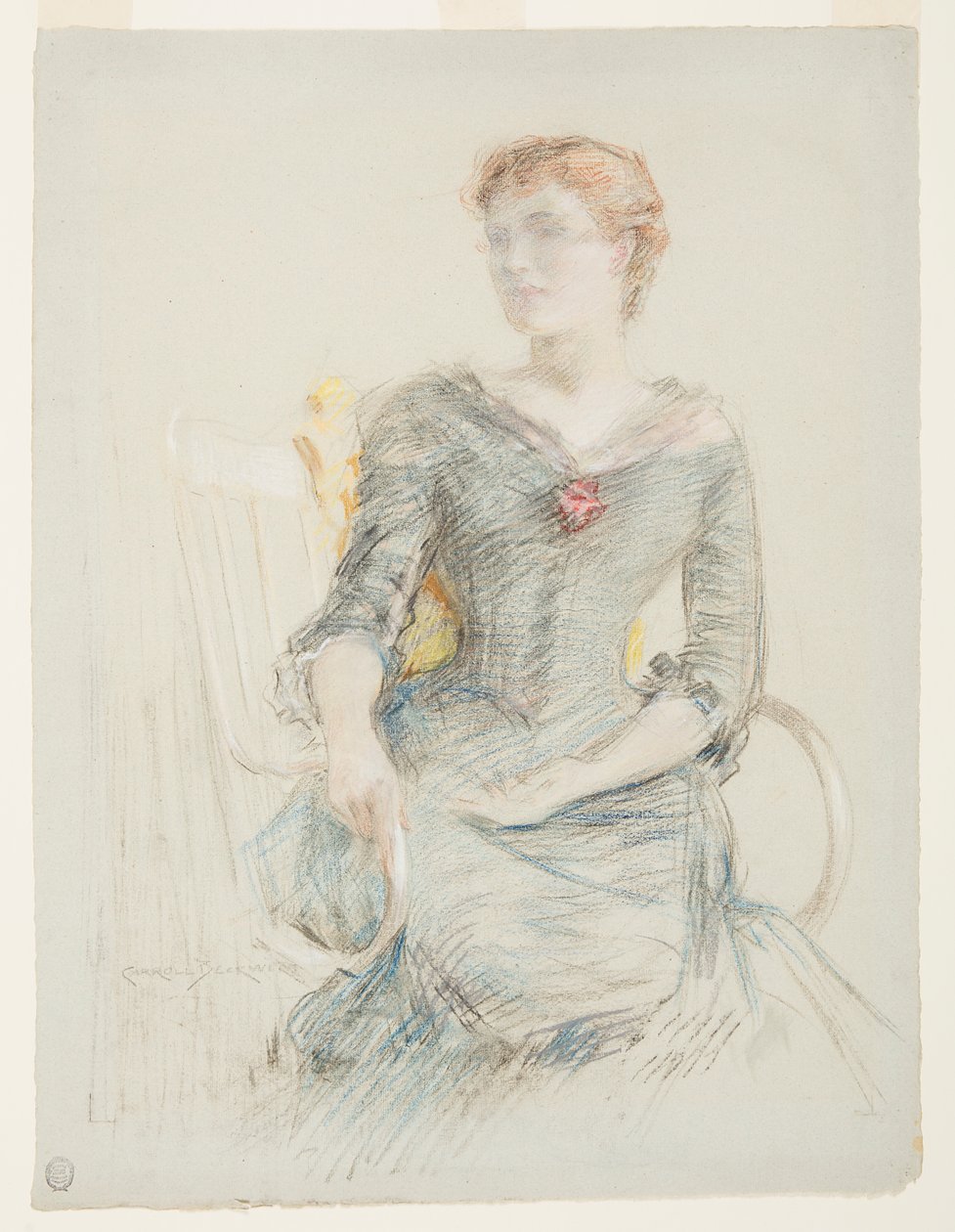Portrait by J. Carroll Beckwith