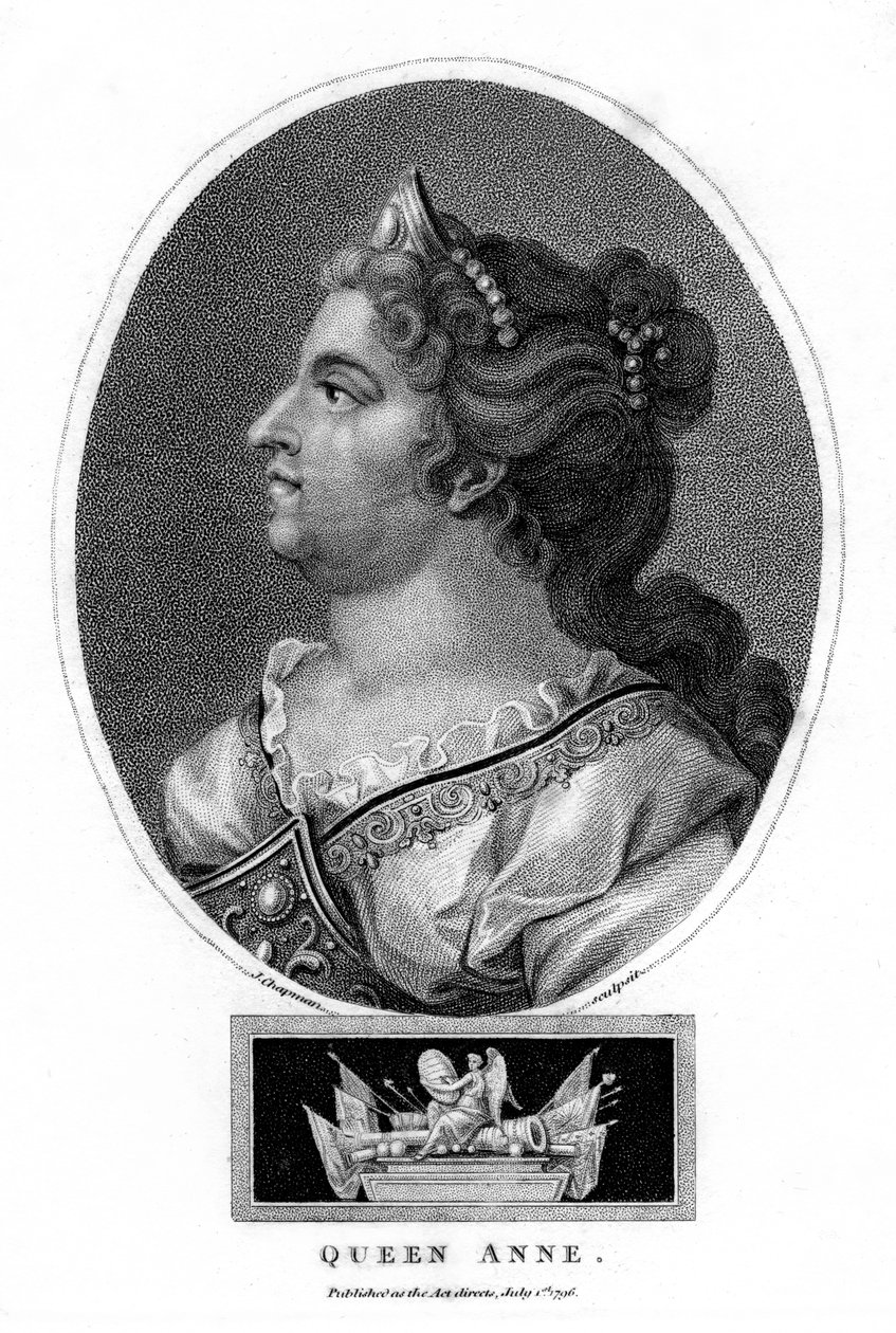 Anne of Great Britain, 1796 by J. Chapman