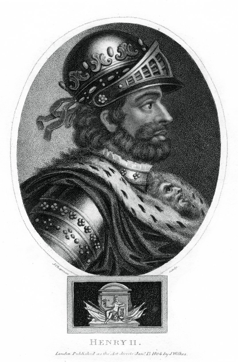 Henry II, King of England by J. Chapman