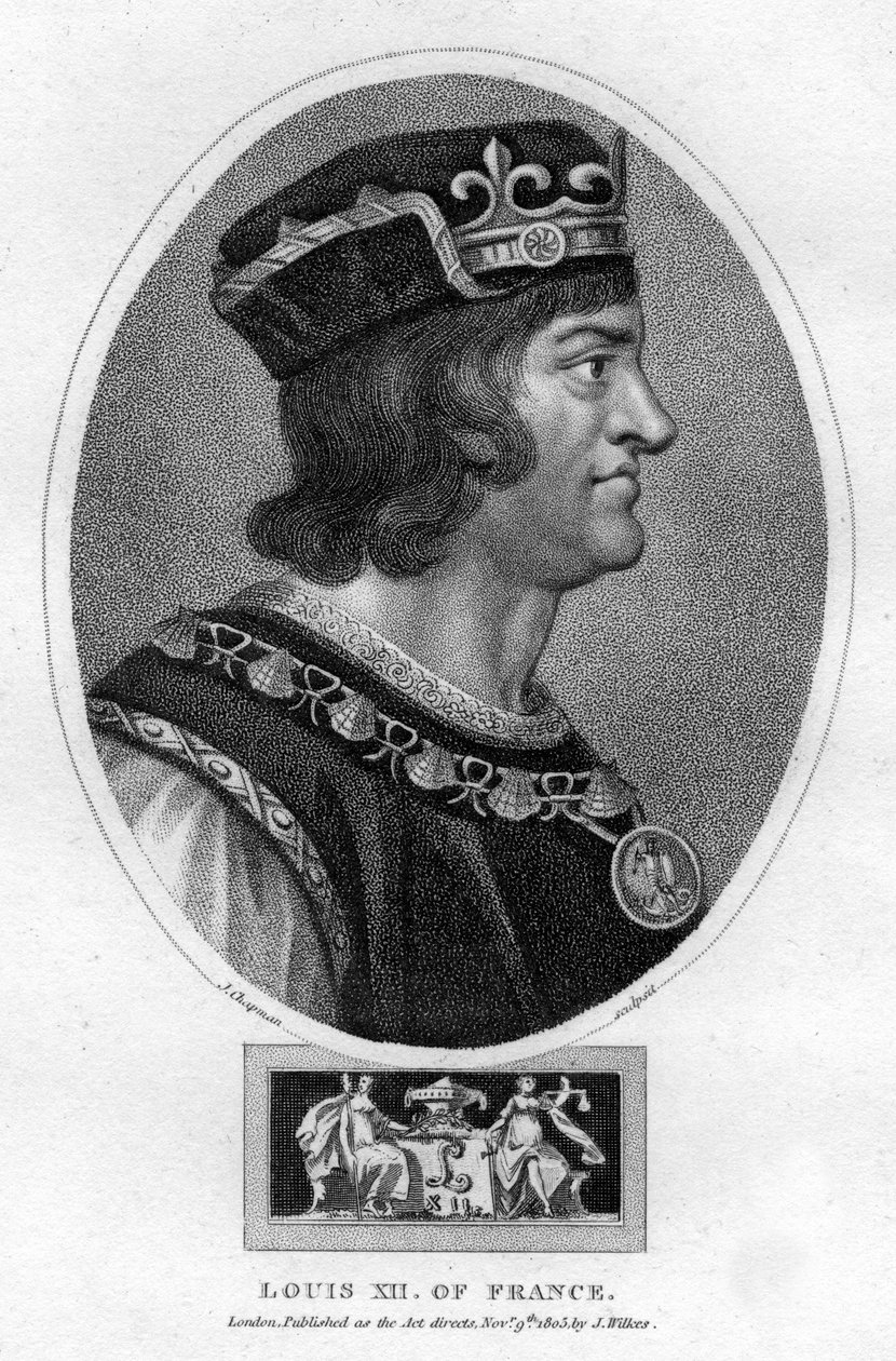 Louis XII, King of France, 1805 by J. Chapman
