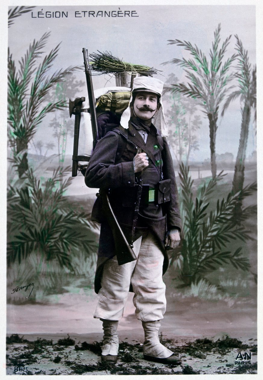 French Foreign Legionnaire by J. Geiser