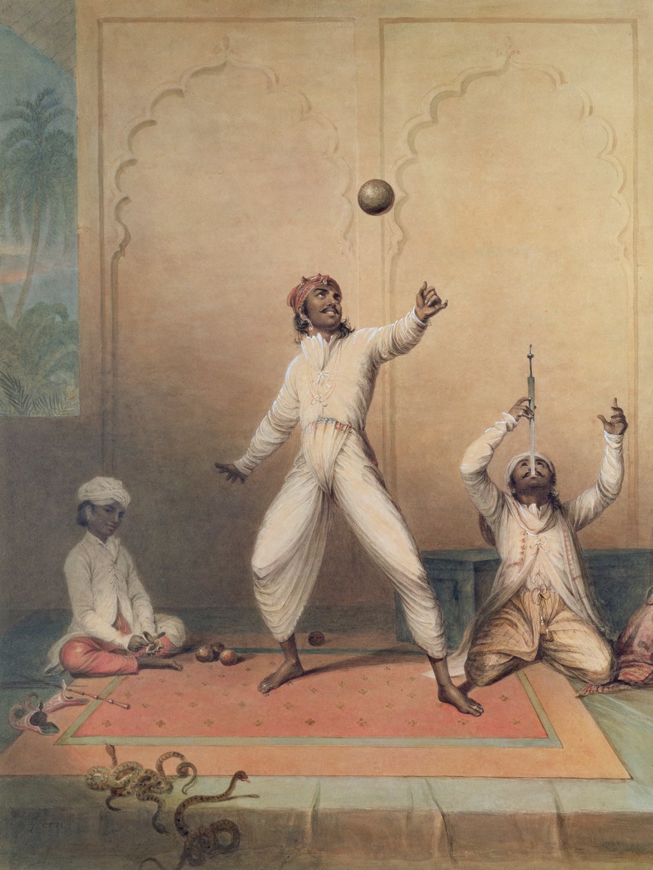The Indian Jugglers by J. Green
