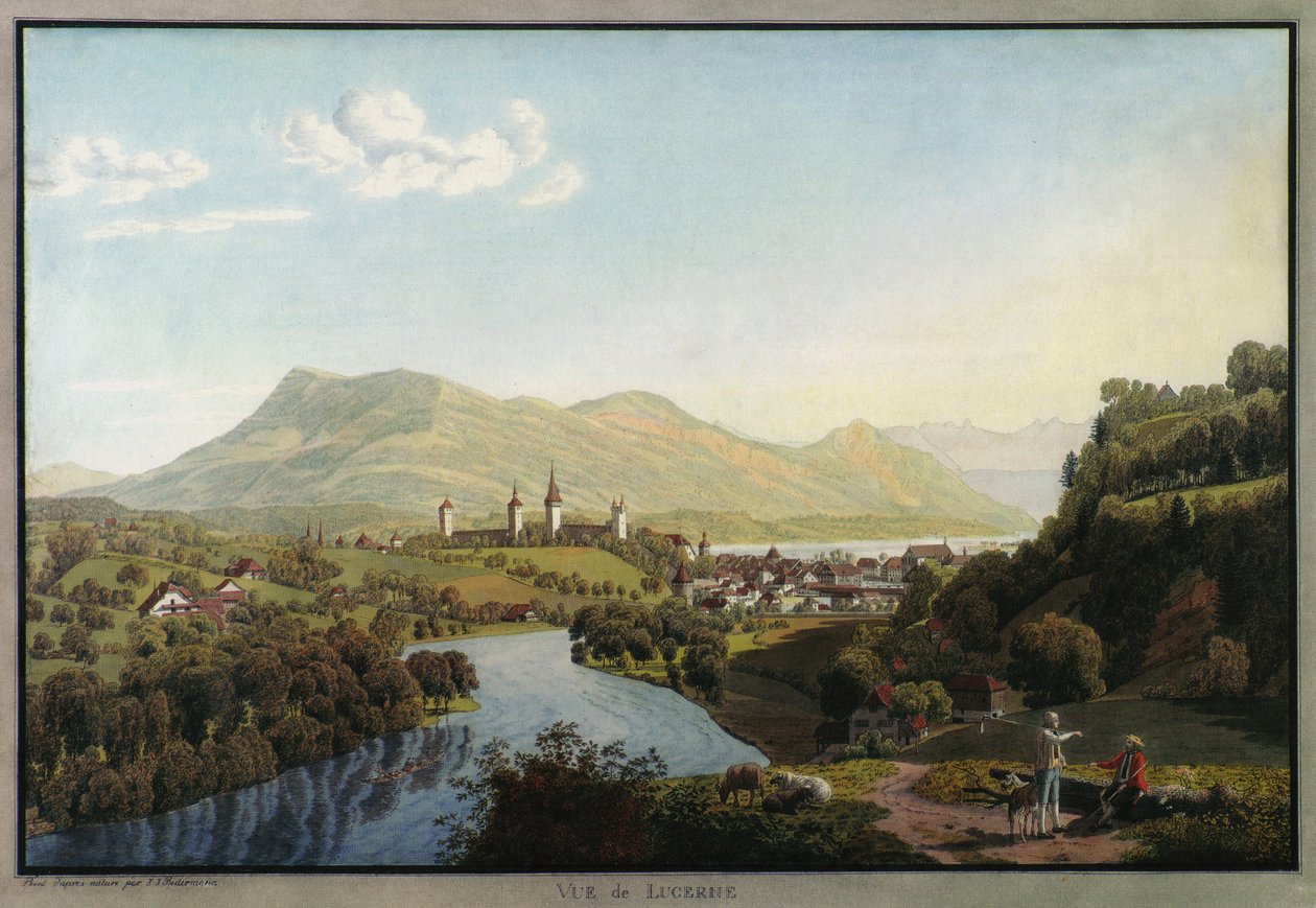 Lucerne by J. J. Bidermann