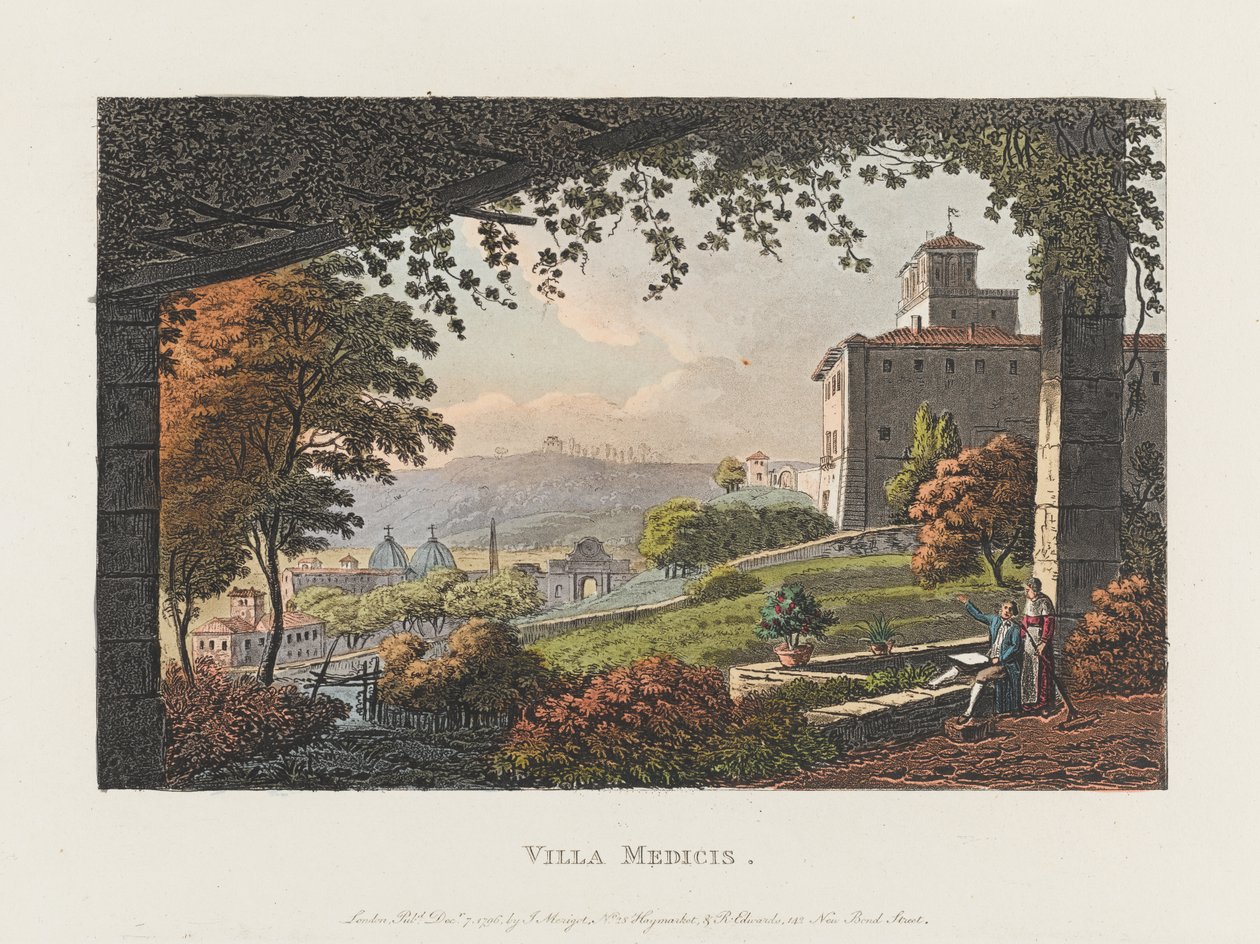 Villa Medicis by J. Merigot