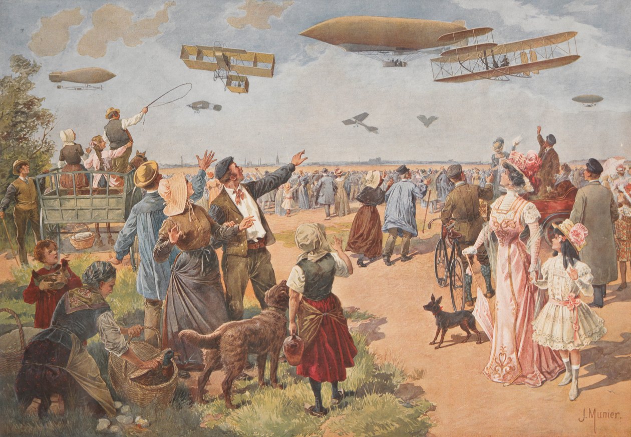 The Aerial Exhibition by J. Munier