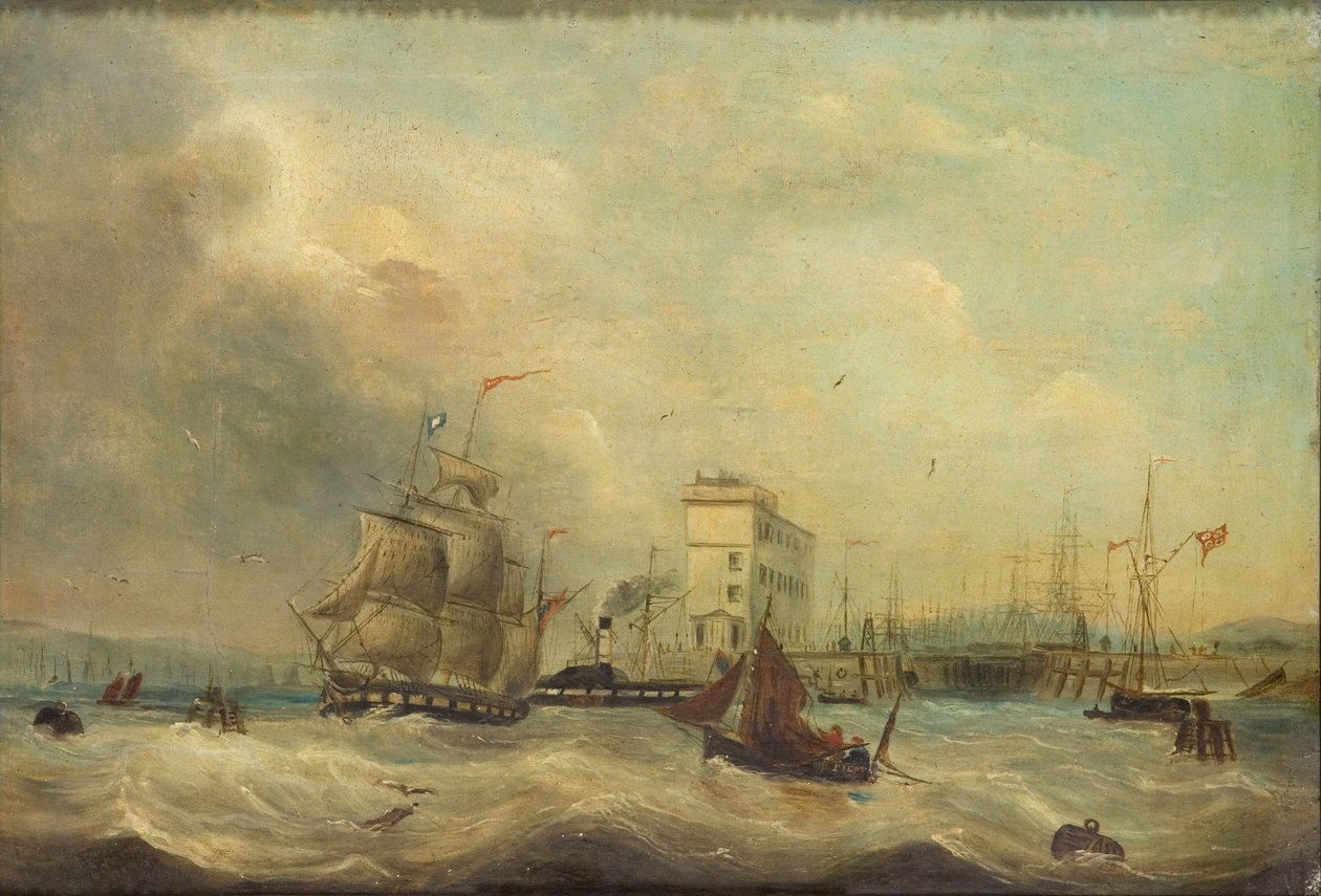 Cardiff Docks by J Price