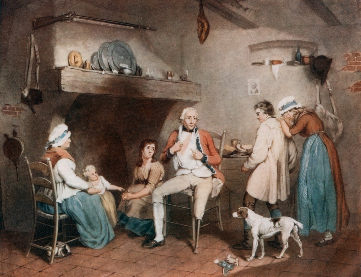 The Wounded Soldier by J. R. Smith