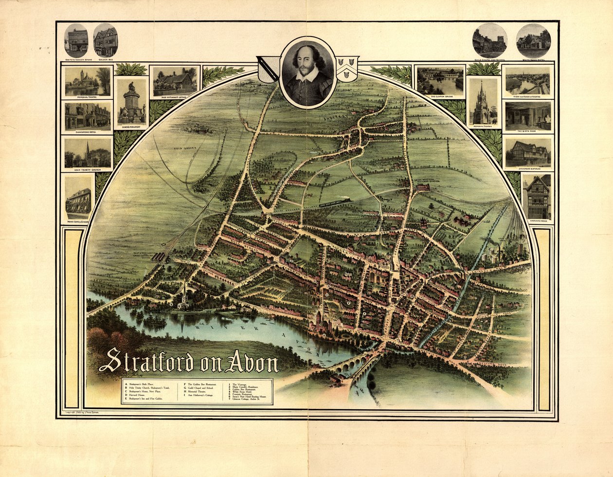 Stratford on Avon by J. Ross Brown