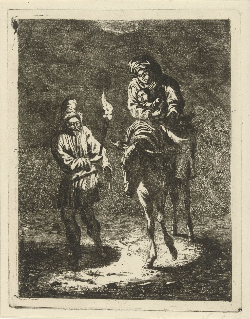 Flight into Egypt by Jabes Heenck