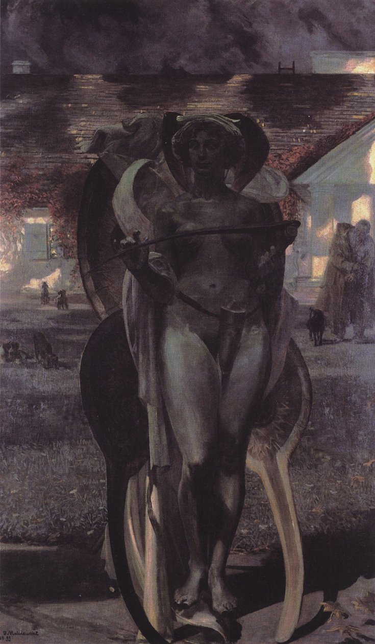 Thanatos II by Jacek Malczewski