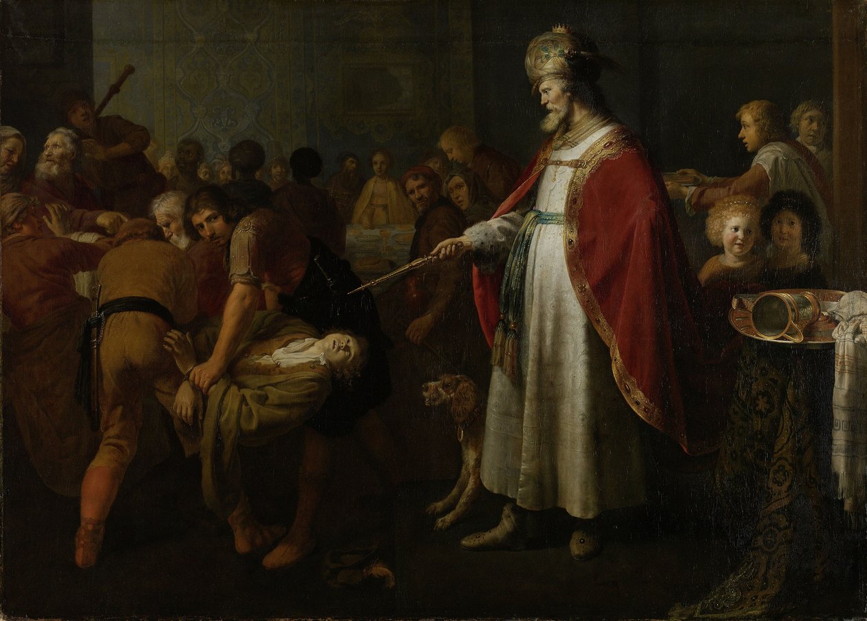 The Parable of the Unworthy Wedding Guest by Jacob Adriaensz Backer