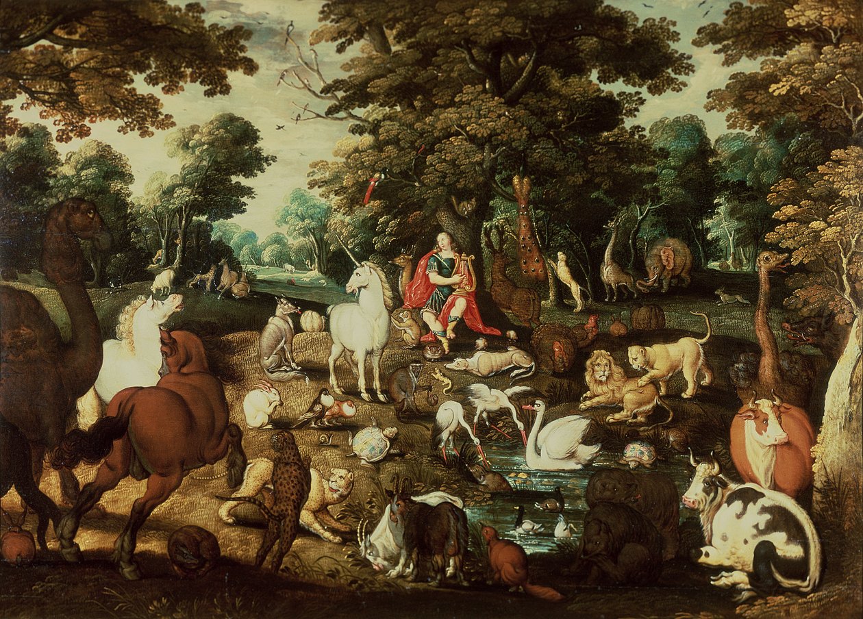 Orpheus Charming the Animals by Jacob Bouttats