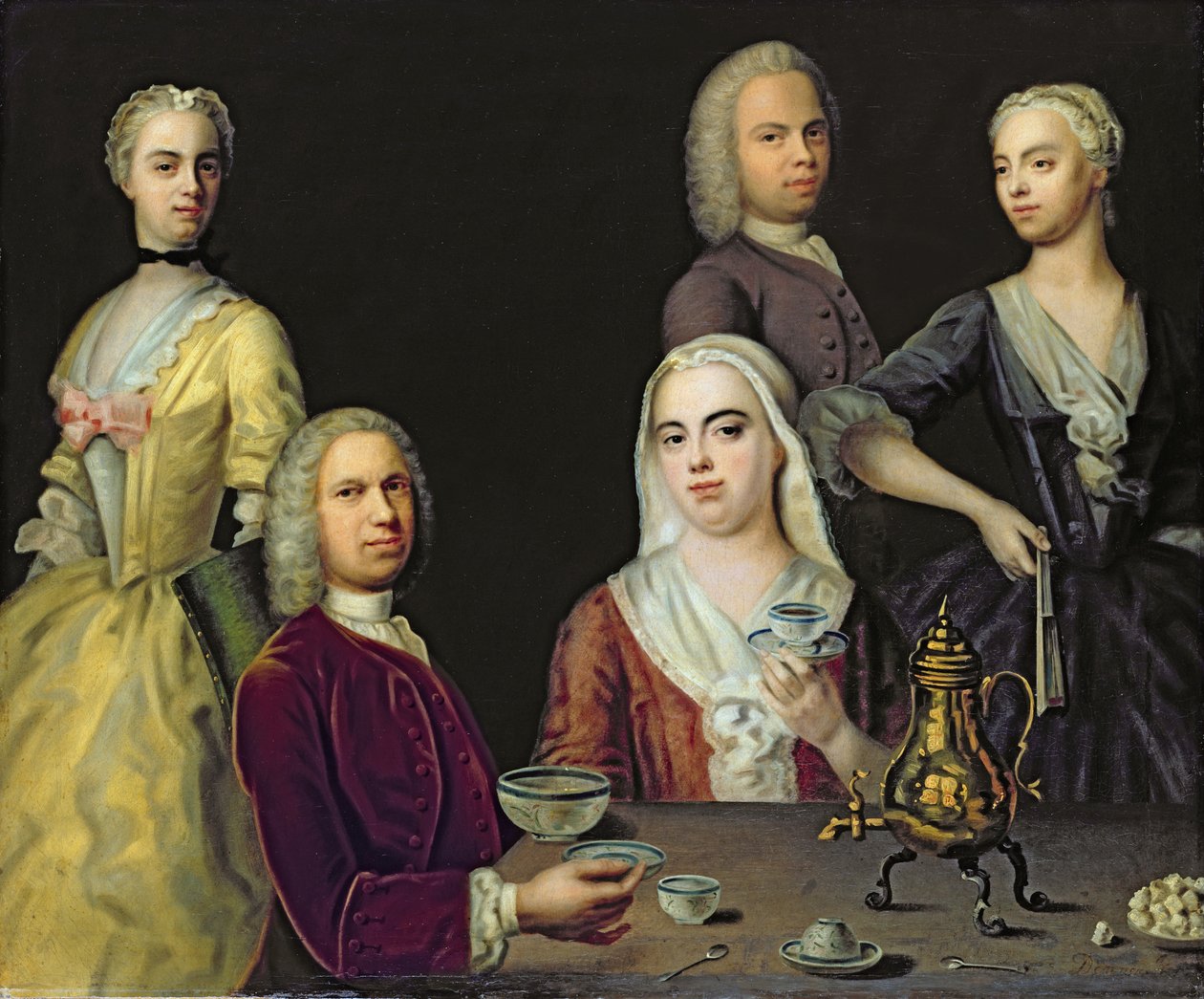 The Denner Family by Jacob Denner