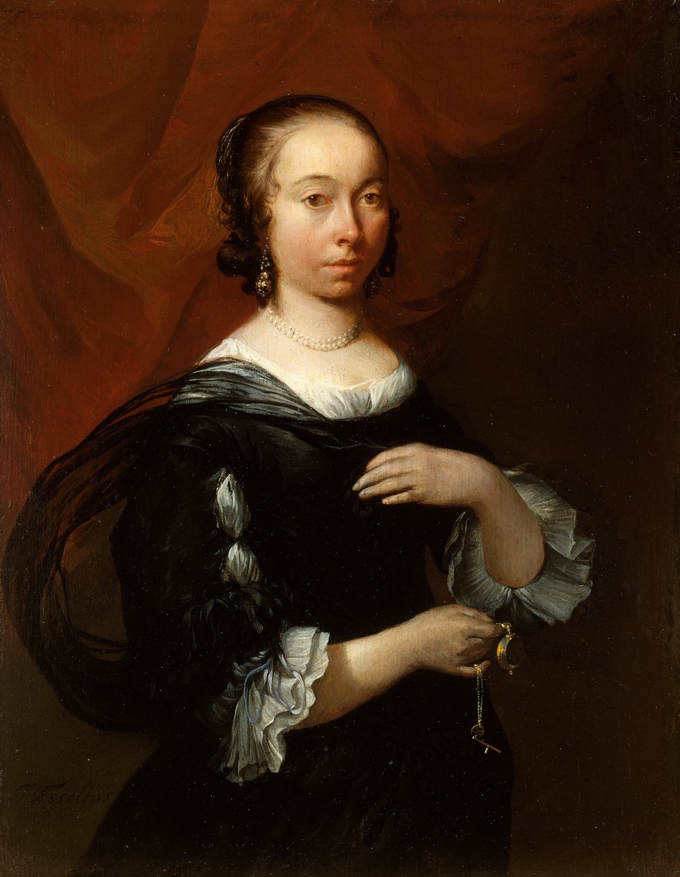 Portrait of a Lady by Jacob Esselens