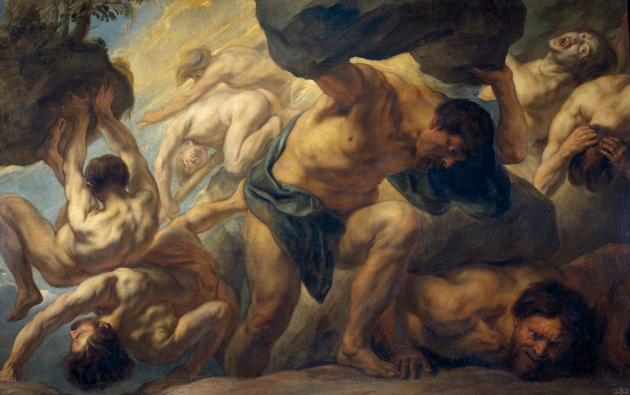 Defeat of the Titans by Jacob Jordaens