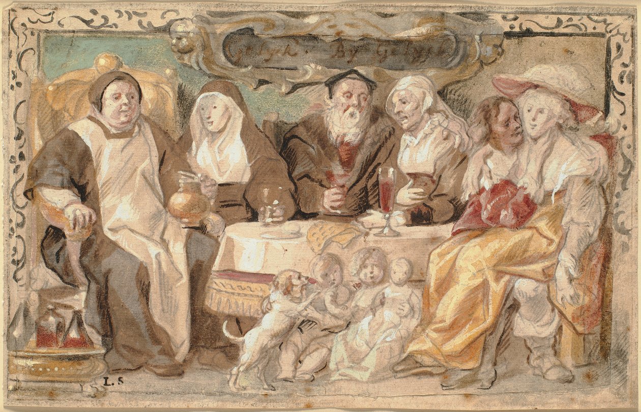 Like to Like by Jacob Jordaens