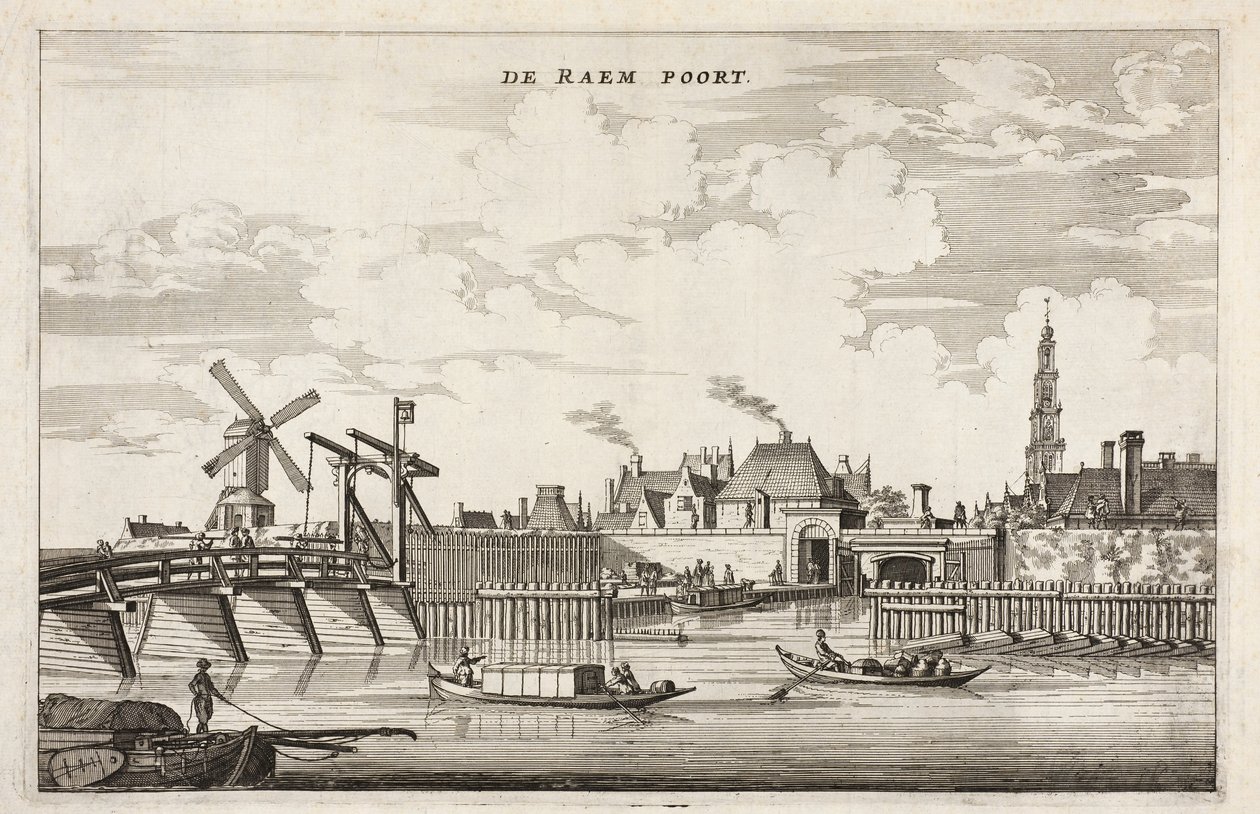 De Raem Poort by Jacob van Meurs