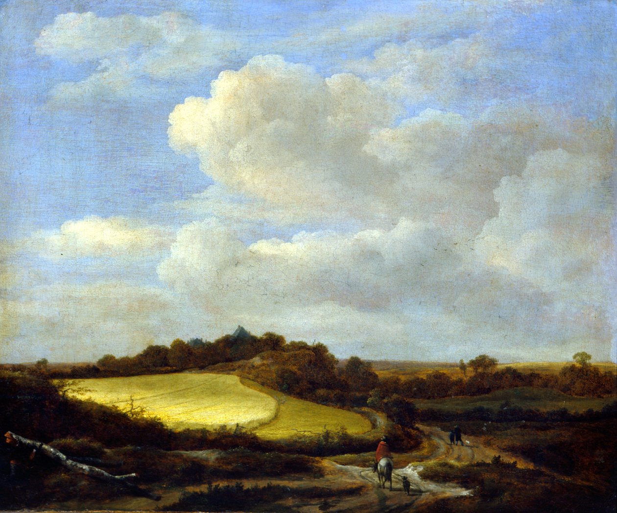 The Wheatfield by Jacob van Ruisdael