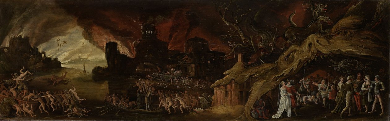 The Last Judgment and the Seven Deadly Sins by Jacob van Swanenburgh