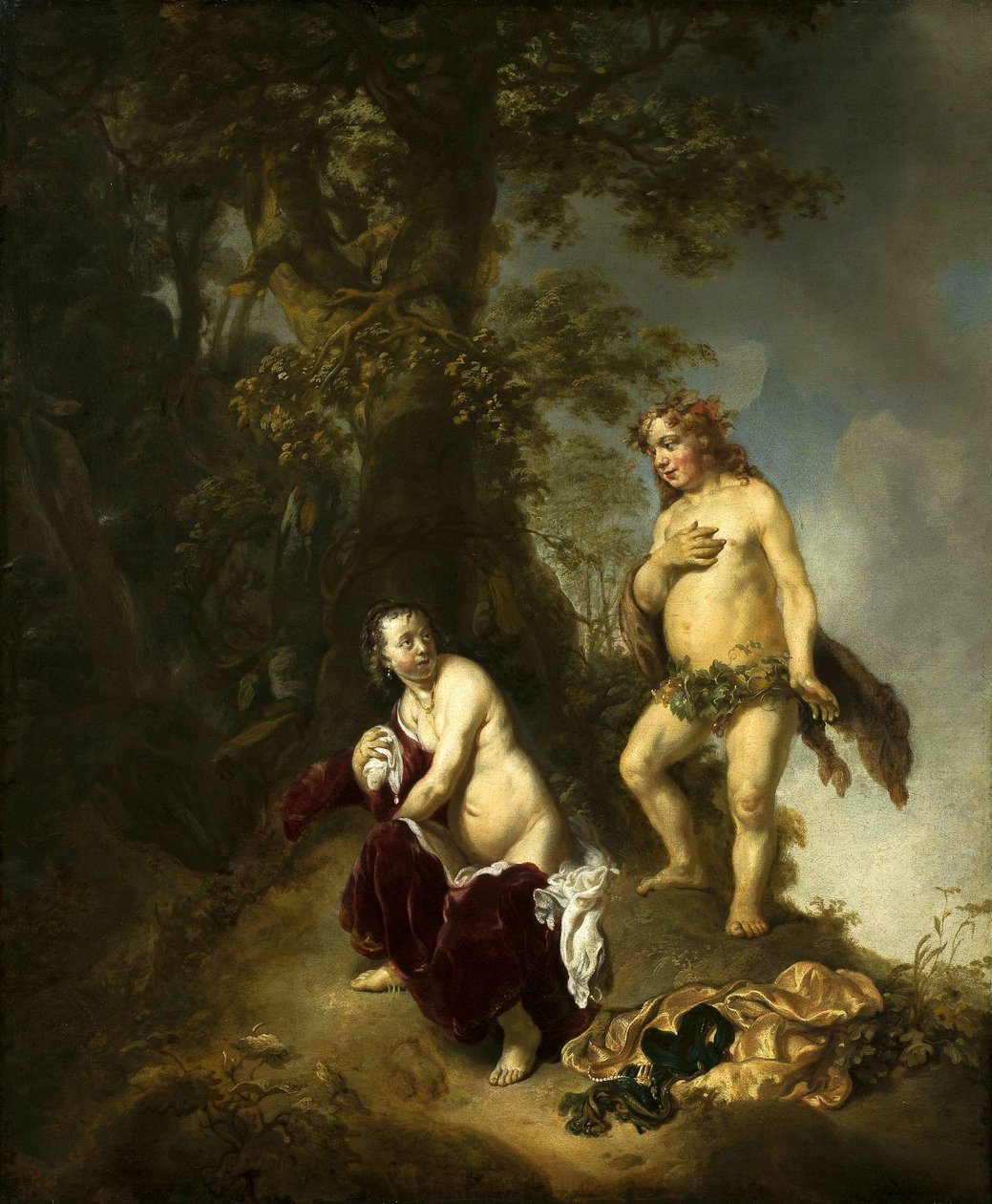 Bacchus and Ariadne by Jacob Adriaensz Backer