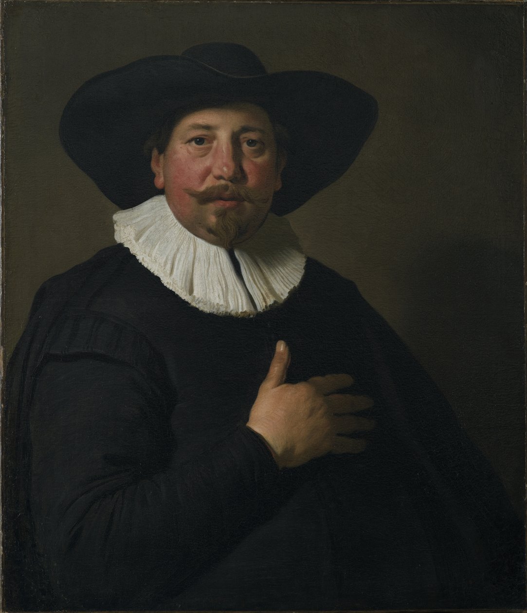 Portrait of a Man, c.1638 by Jacob Adriensz Backer