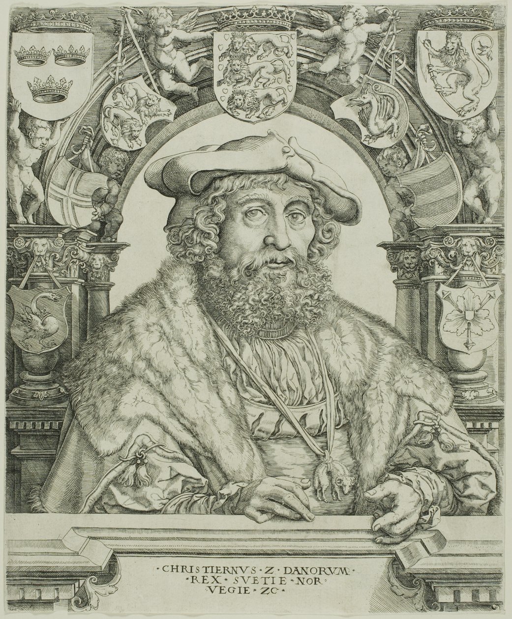 King Christian II of Denmark by Jacob Binck