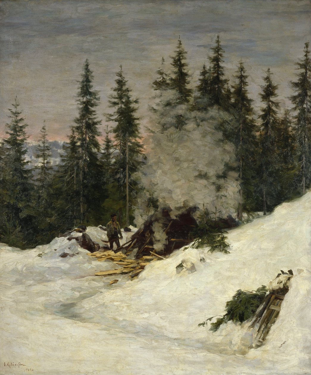 Coal Burning by Jacob Gloersen