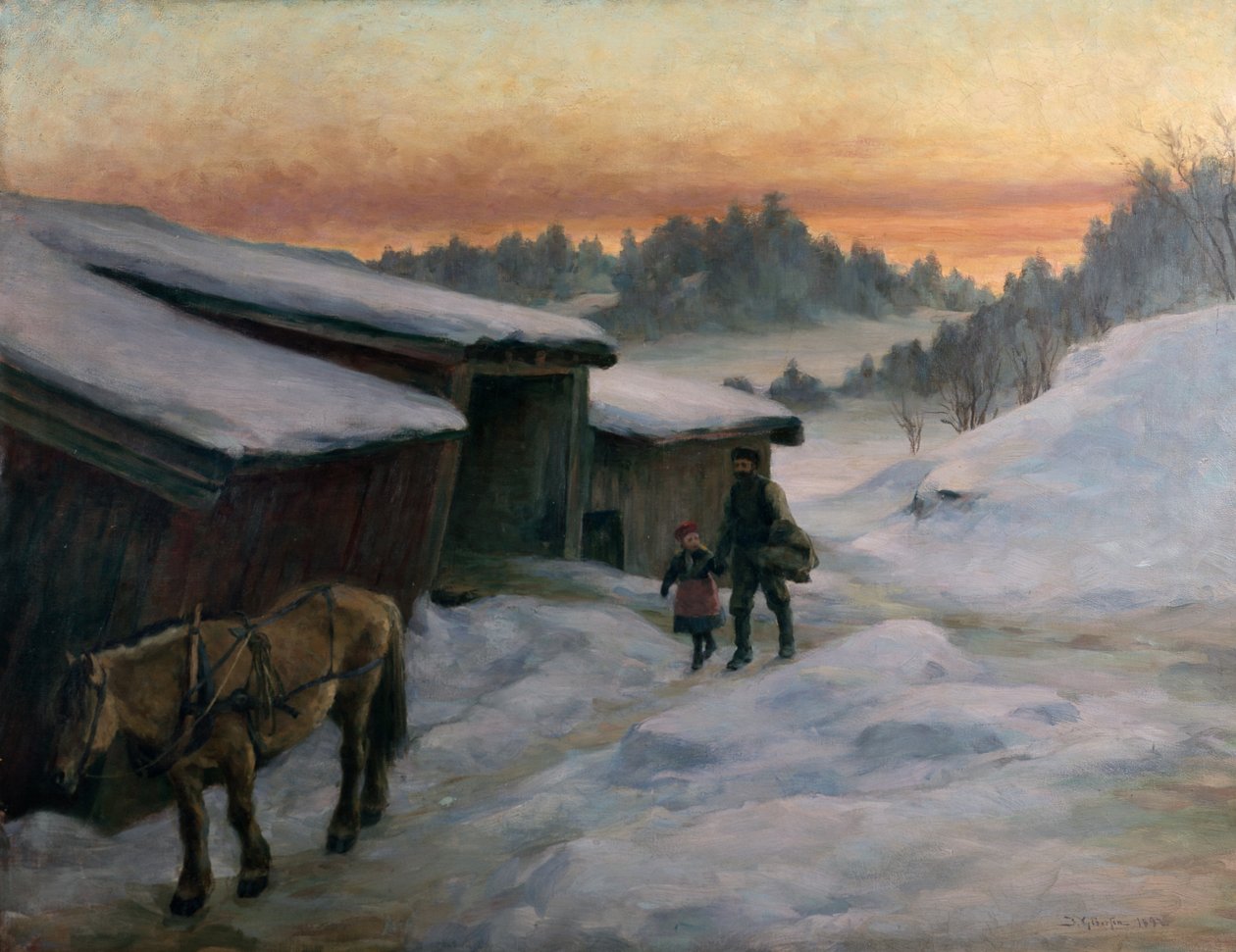 From a Farm near Lysaker by Jacob Gloersen