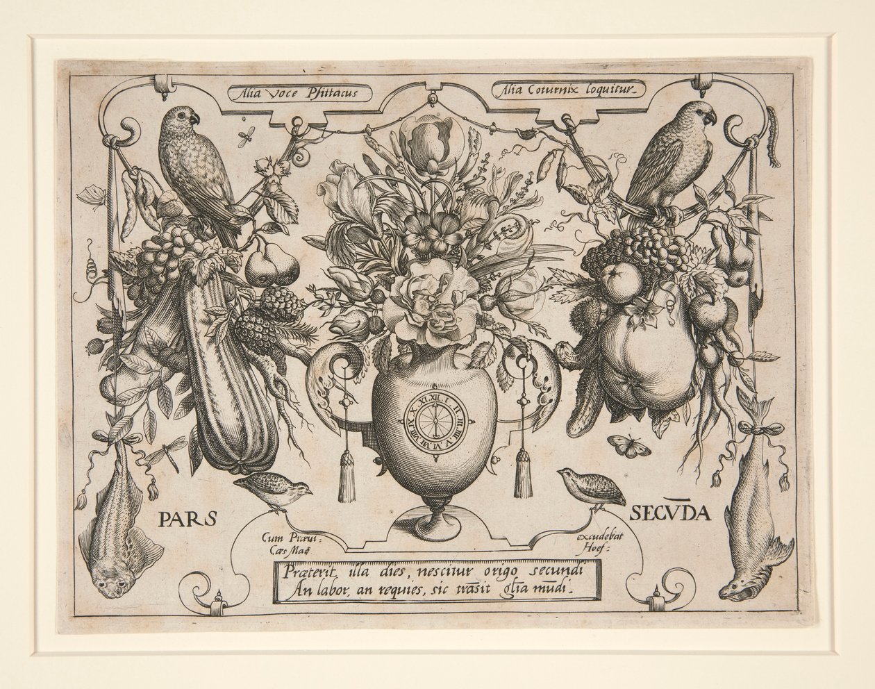 Fruits and Flowers by Jacob Hoefnagel