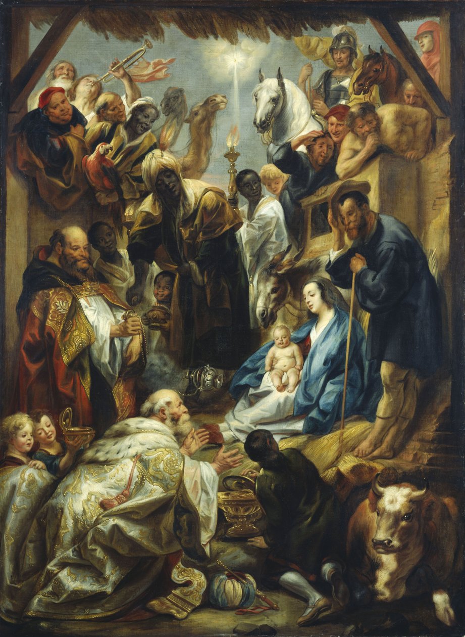 Adoration of the Kings by Jacob Jordaens