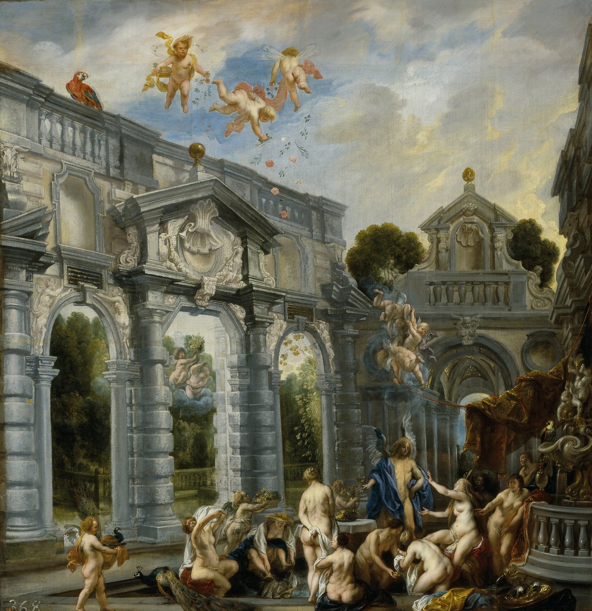 Amor and Psyche by Jacob Jordaens