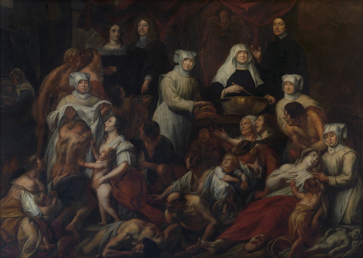 Antwerp Hospital Nuns by Jacob Jordaens