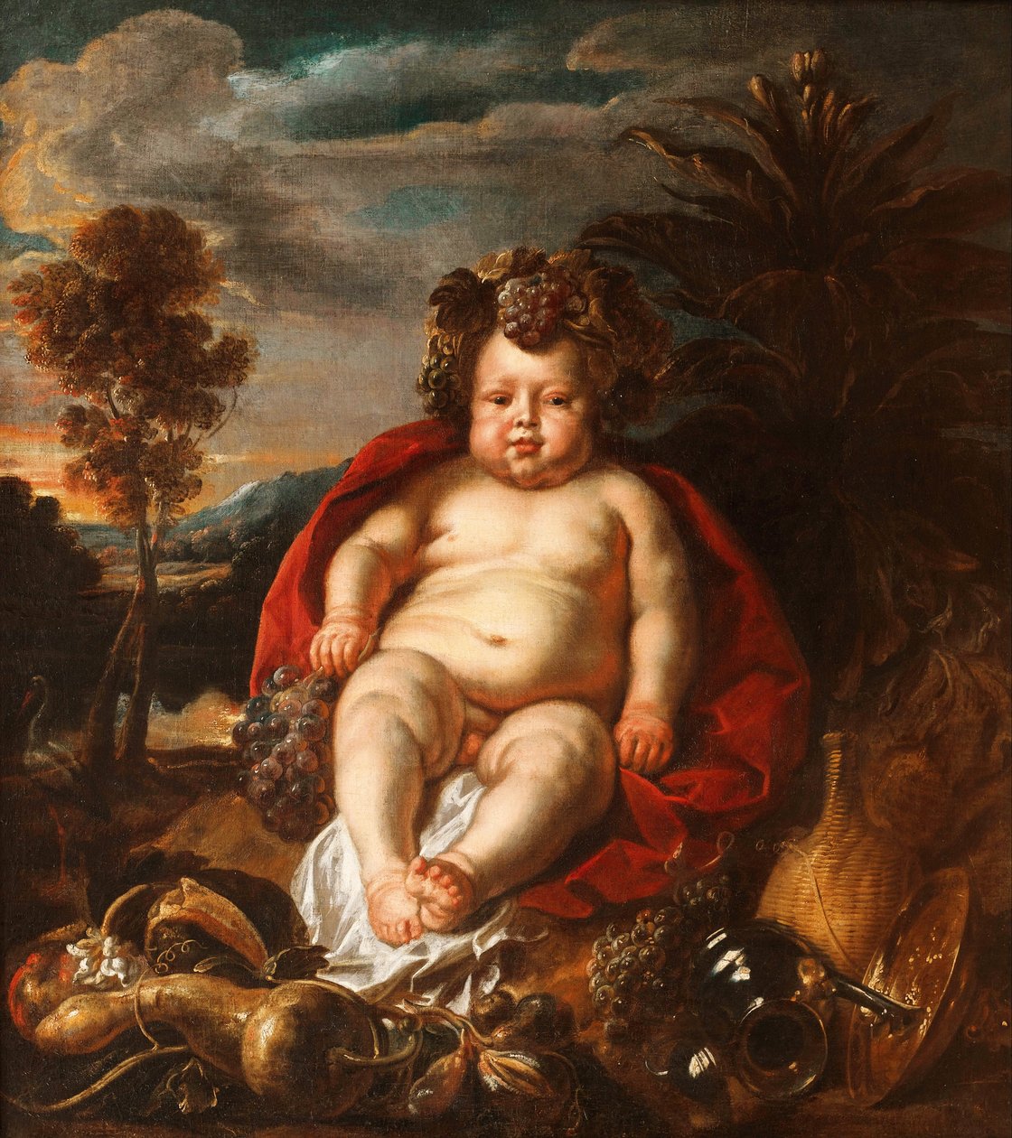 Bacchus as a Child by Jacob Jordaens