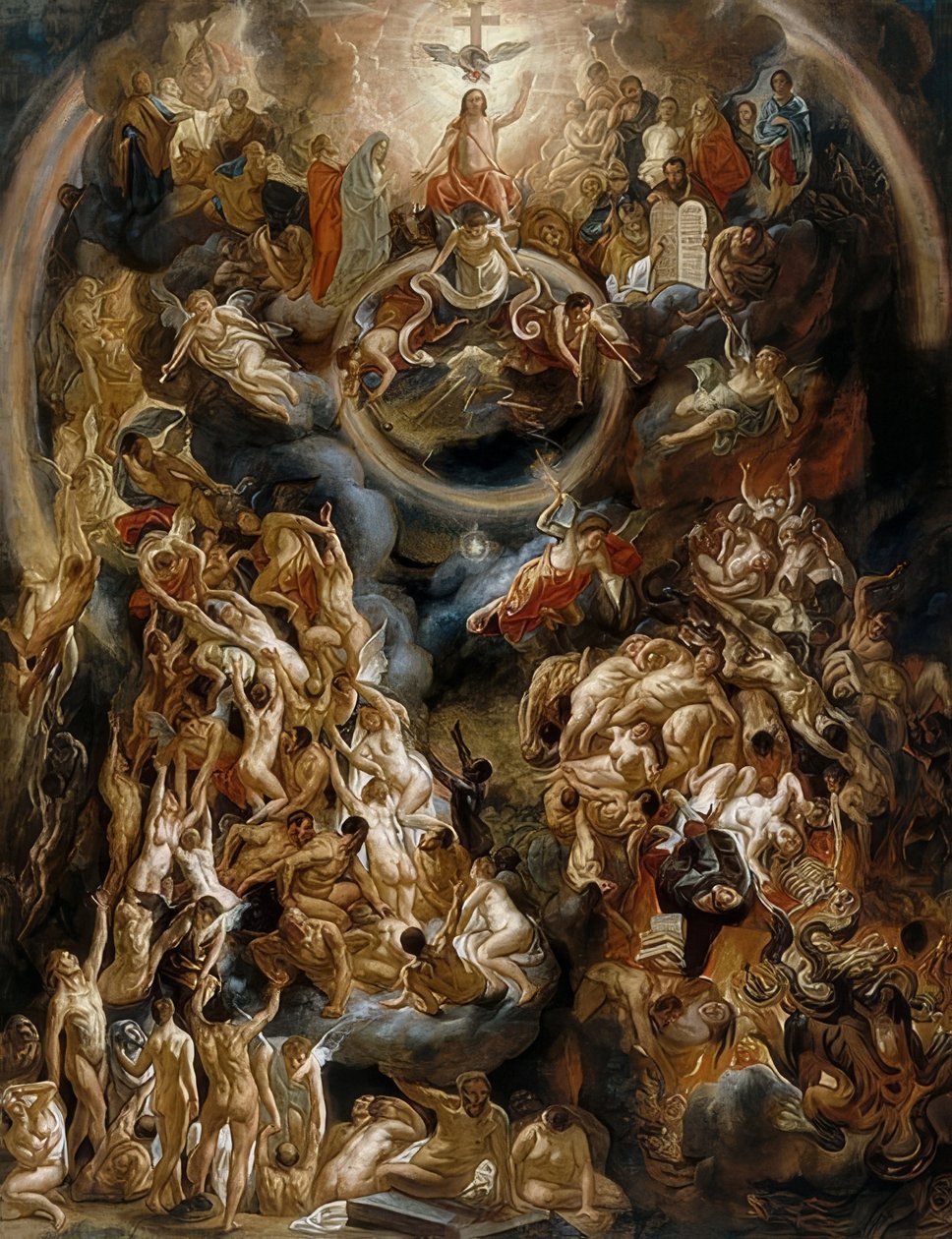 The Last Judgment. 1653 by Jacob Jordaens