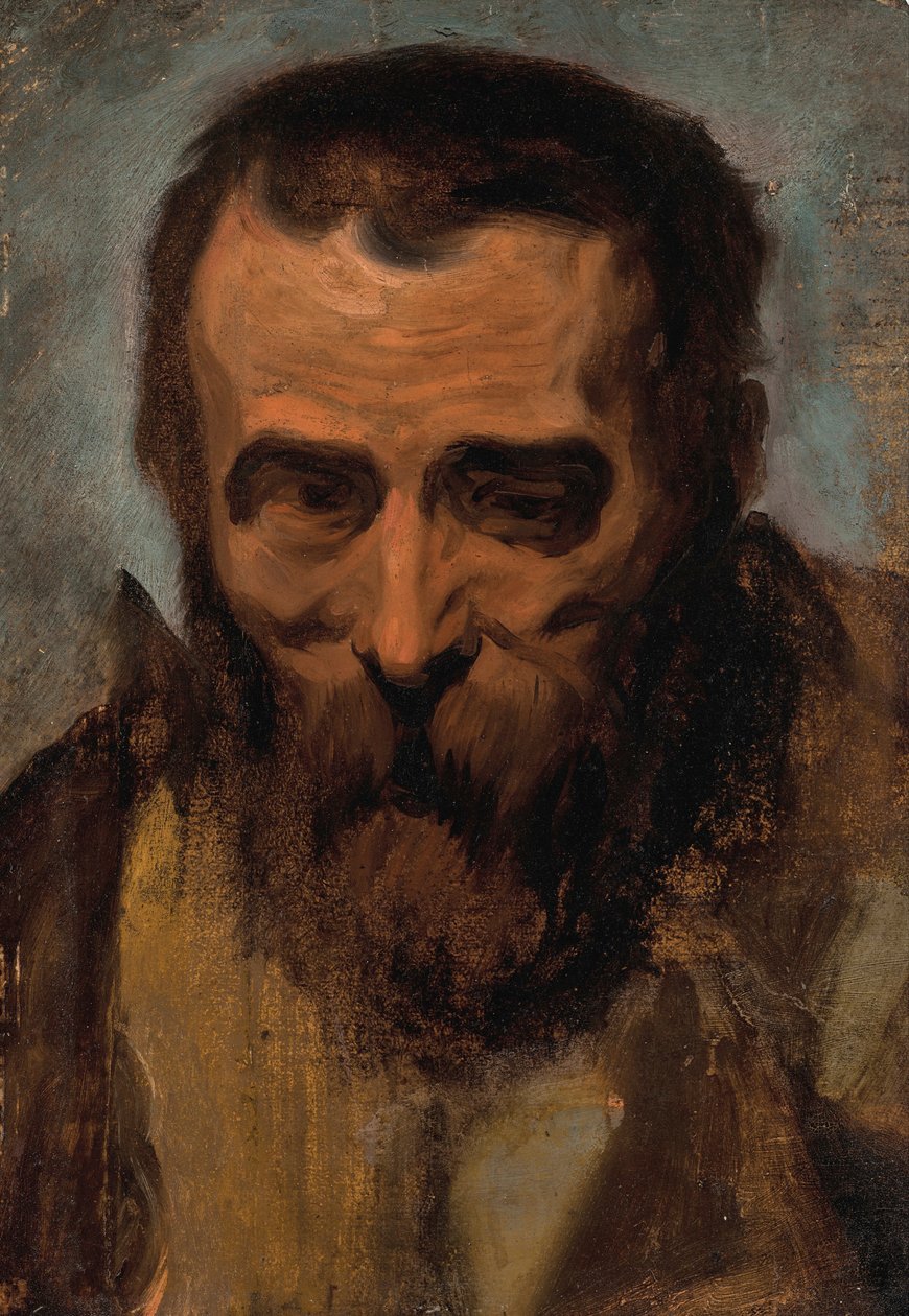 Head of a Man by Jacob Jordaens
