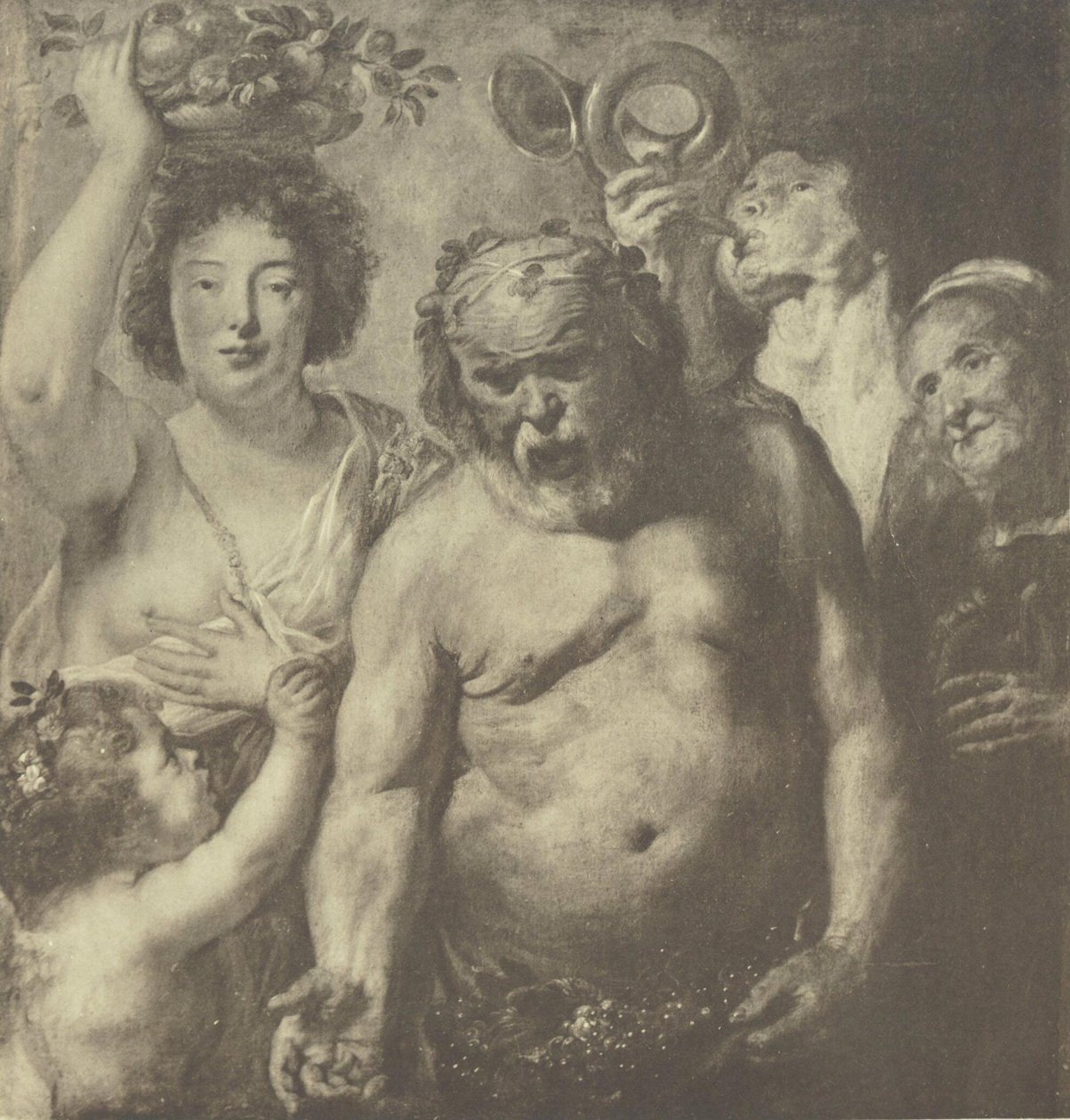 Silenus by Jacob Jordaens