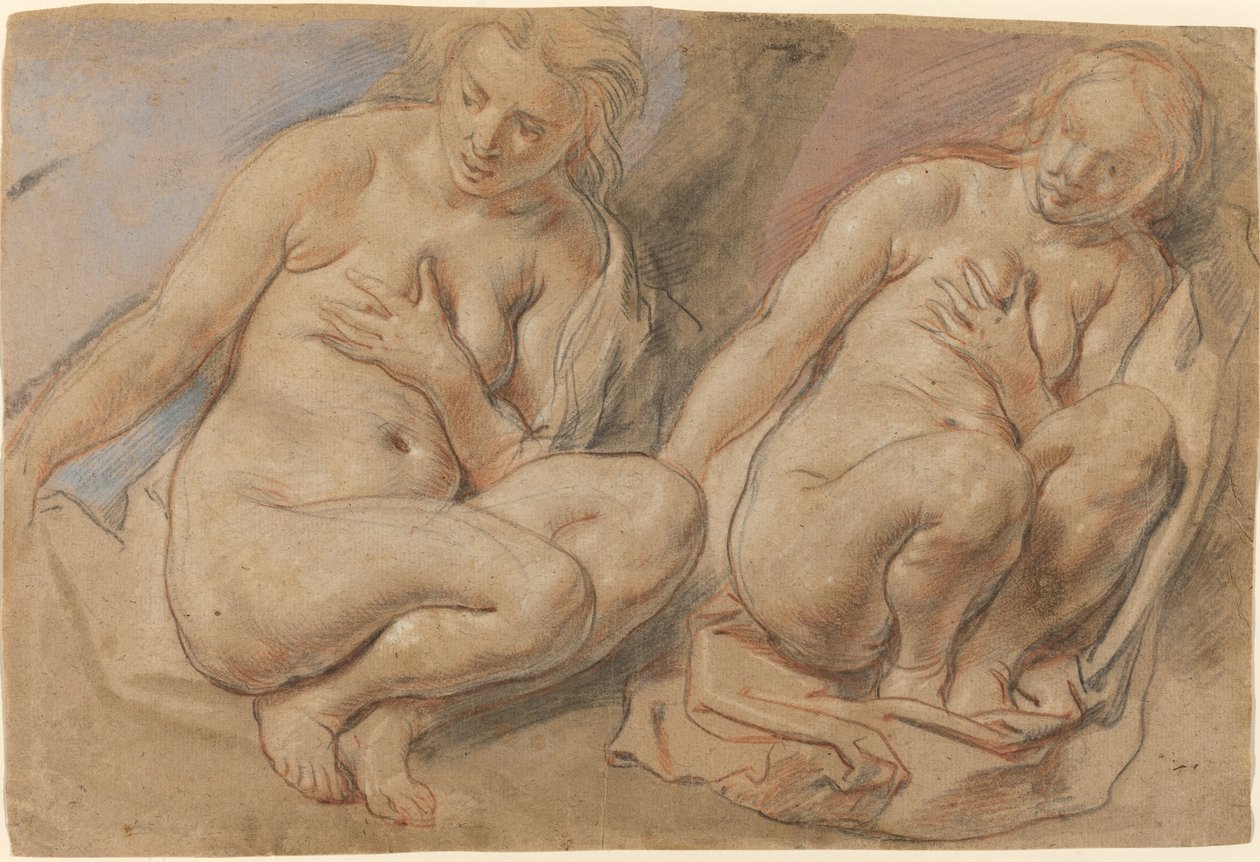 Susannah Crouching by Jacob Jordaens