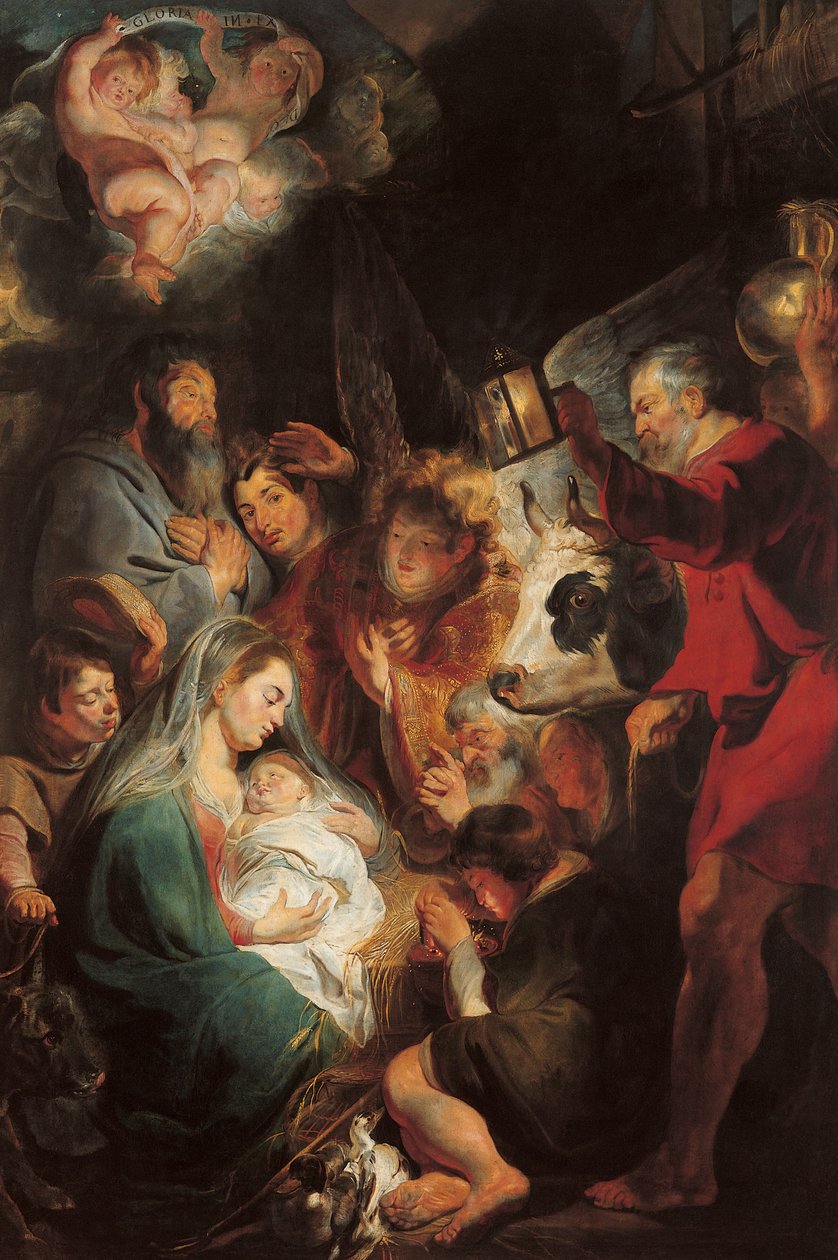 The Adoration of the Magi by Jacob Jordaens