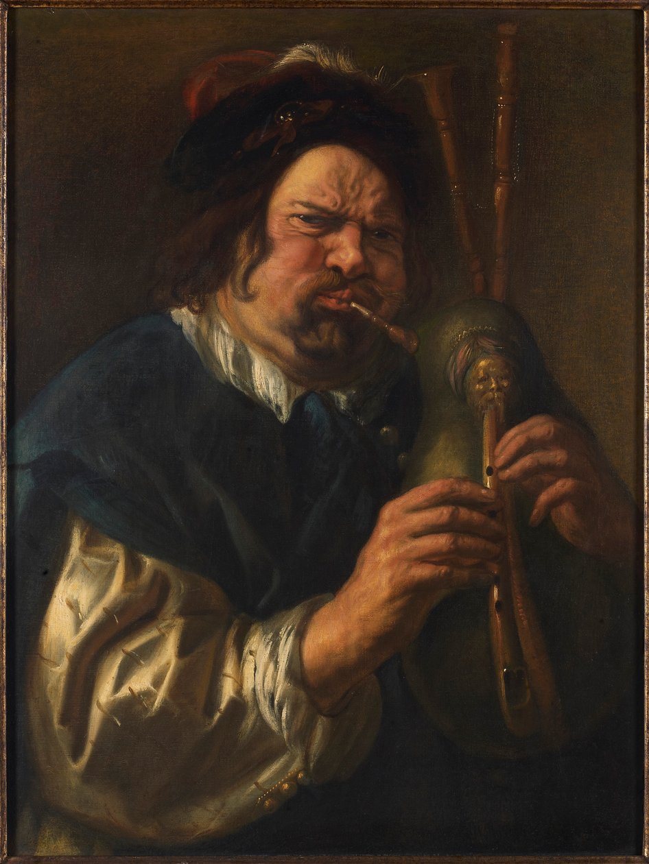 The Bagpipe Player, 1638-1640 by Jacob Jordaens