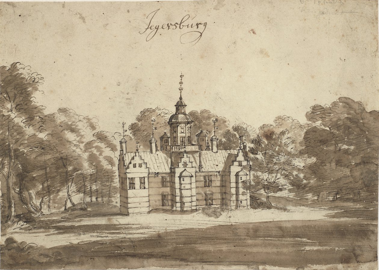The Bathhouse at Frederiksborg by Jacob Koninck II