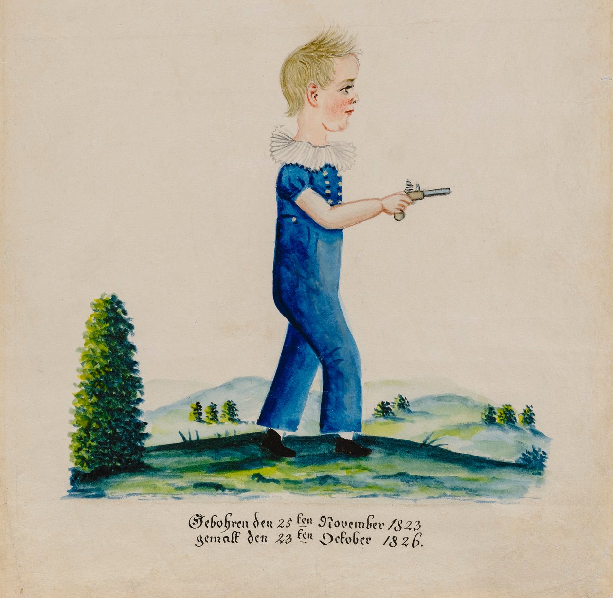 Portrait of Edward Musser by Jacob Maentel