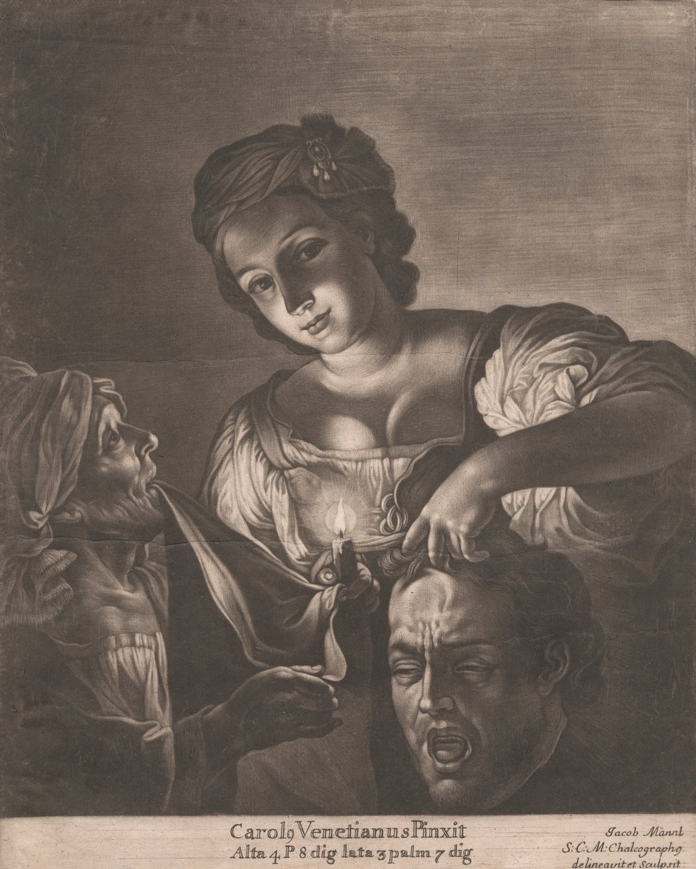 Judith with the Head of Holofernes by Jacob Mannl