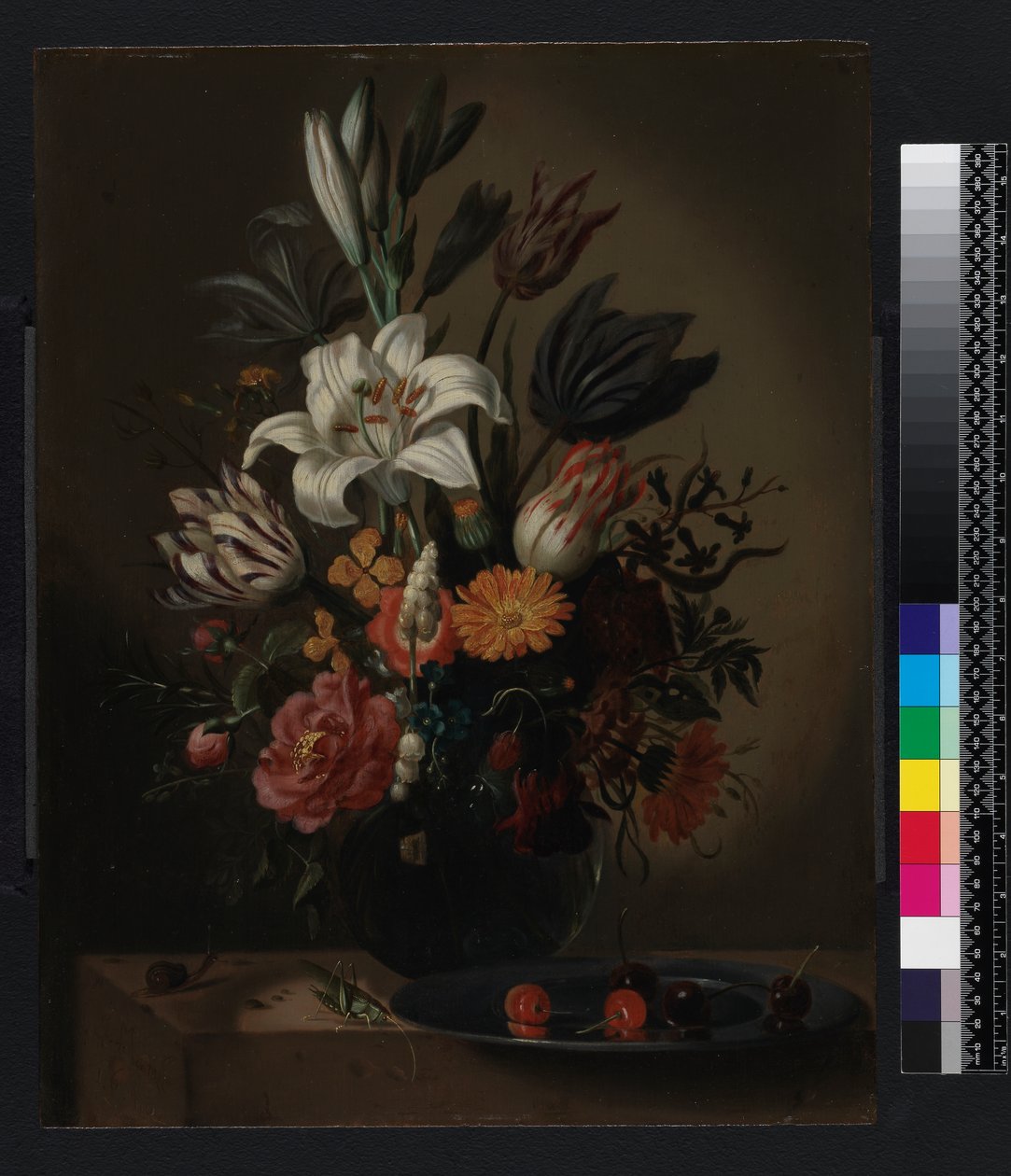 Vase of Flowers by Jacob Marellus
