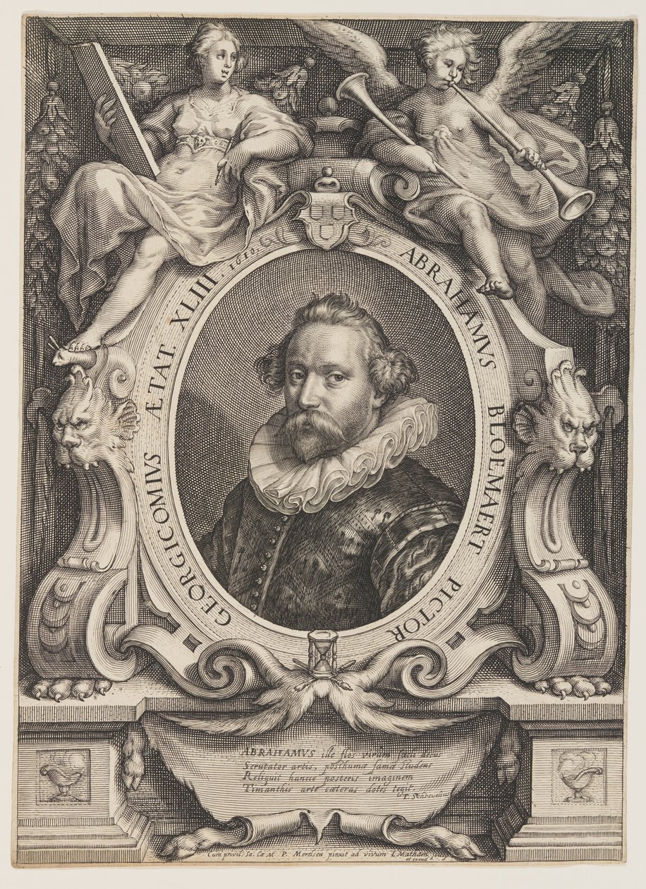 Abraham Bloemaert by Jacob Matham